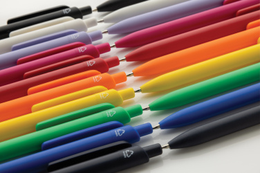 Logo trade promotional giveaways image of: Bolt GRS certified R-ABS pen