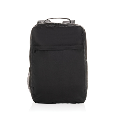 Logotrade business gift image of: Swiss Peak Aware™ RPET Essential 15.6 inch laptop backpack