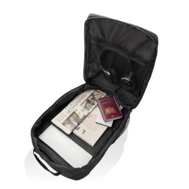 Logo trade advertising products picture of: Swiss Peak Aware™ RPET Essential 15.6 inch laptop backpack