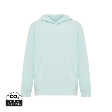 Logotrade promotional item picture of: Iqoniq Yengo kids recycled cotton hoodie with sidepockets