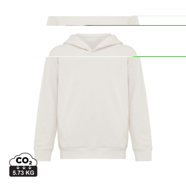 Logotrade promotional item image of: Iqoniq Yengo kids recycled cotton hoodie with sidepockets