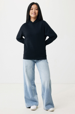 Logo trade promotional gifts image of: Iqoniq Yengo recycled cotton hoodie with sidepockets