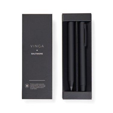 Logo trade promotional products picture of: VINGA Baltimore RCS pen set