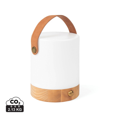 Logo trade business gifts image of: VINGA Narni RCS recycled ABS lantern