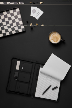 Logo trade corporate gift photo of: VINGA Baltimore RCS A4 portfolio