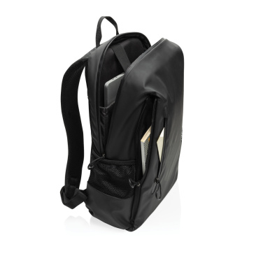 Logo trade corporate gifts picture of: Lima Aware™ RPET water resistant 15.6 laptop backpack