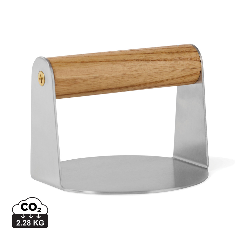 Logo trade business gifts image of: VINGA Paso smash burger press