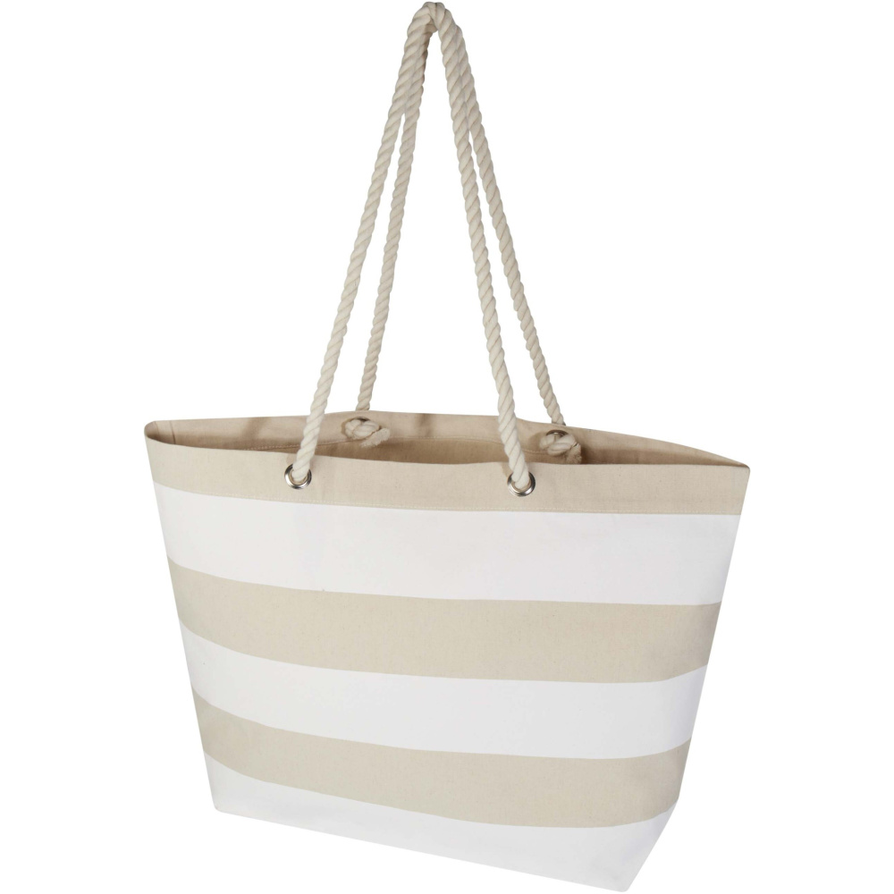 Logotrade corporate gift image of: Florida 270 g/m² GRS recycled beach tote bag 18L