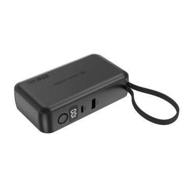 Logotrade promotional product picture of: Urban Vitamin Eureka hybrid GANcharger 10000mah powerbank65W