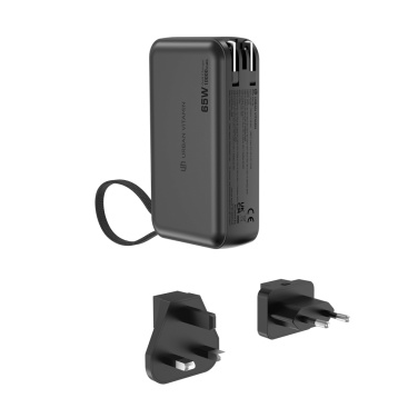 Logo trade promotional giveaway photo of: Urban Vitamin Eureka hybrid GANcharger 10000mah powerbank65W