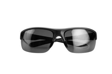 Logo trade promotional gifts picture of: Polarized sunglasses MANASLU Schwarzwolf