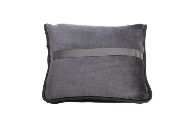 Logotrade promotional giveaways photo of: Blanket and pillow 2 in 1 AMIATA Schwarzwolf