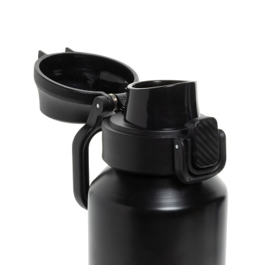 Logo trade promotional gifts image of: Via RCS Re-steel lockable sport bottle 600ML