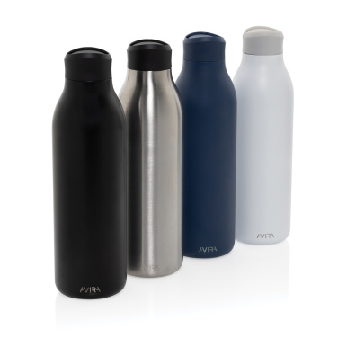 Logo trade promotional items image of: Avira Alok RCS re-steel 360 waterbottle 600ML
