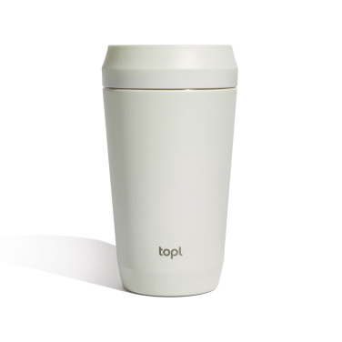 Logotrade promotional items photo of: Topl Recycled Steel To Go Tumbler Patented 360 Lid 354ml