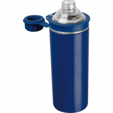 Logo trade corporate gifts picture of: Double-walled stainless steel bottle Monza