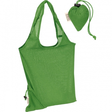 Logo trade corporate gifts image of: Recycled cotton bag Modena