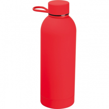 Logo trade promotional merchandise image of: Stainless steel bottle Ostrava