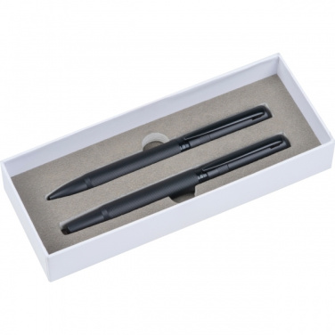 Logo trade promotional items picture of: Elegant MoLu writing set Santa Rosa
