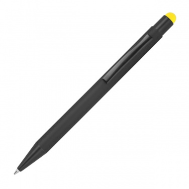 Logo trade advertising product photo of: Metal ballpoint pen with touch function Ohara