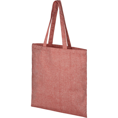 Logo trade promotional merchandise picture of: Pheebs 150 g/m² recycled tote bag 7L