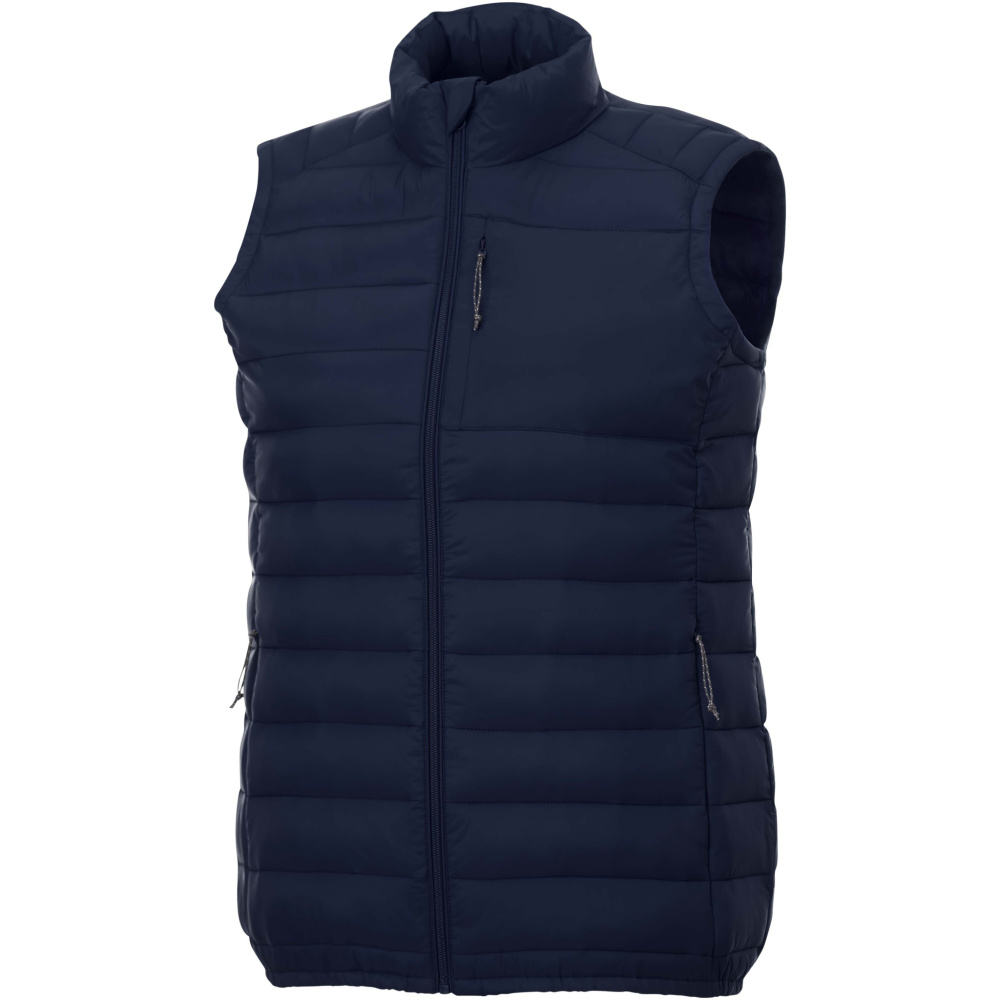 Logo trade corporate gifts image of: Pallas women's GRS recycled insulated bodywarmer
