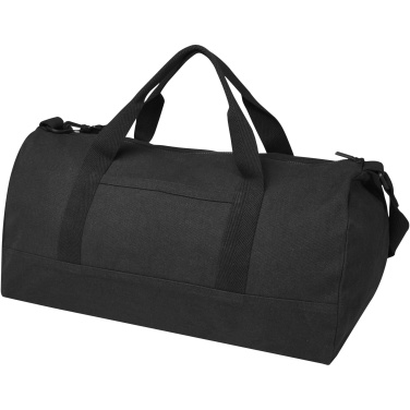 Logo trade promotional merchandise image of: Porter 500 g/m² Aware™ recycled duffel bag 50L