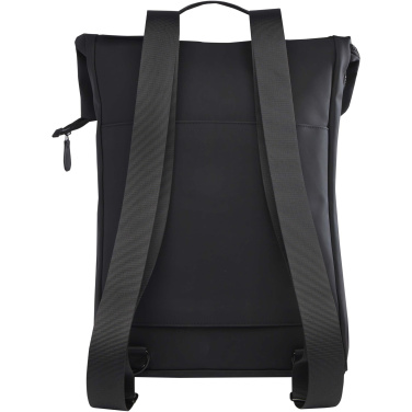 Logotrade business gift image of: Turner 15.6" GRS recycled roll-top laptop backpack 12L