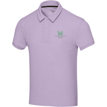 Logotrade promotional item image of: Akoya recycled terry unisex polo