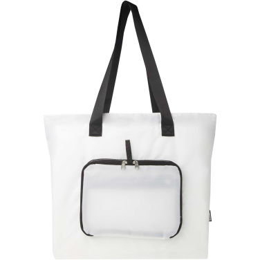 Logotrade promotional gift image of: EcoFold RPET foldable tote bag 16L
