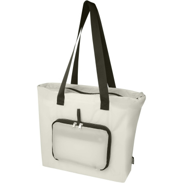 Logotrade corporate gift image of: EcoFold RPET foldable tote bag 16L