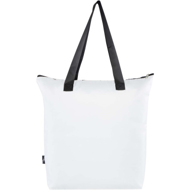 Logotrade promotional product image of: EcoFold RPET foldable tote cooler bag 15L