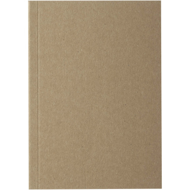 Logotrade promotional giveaways photo of: Novella Austen A6 recycled soft cover kraft notebook - 50 sheets