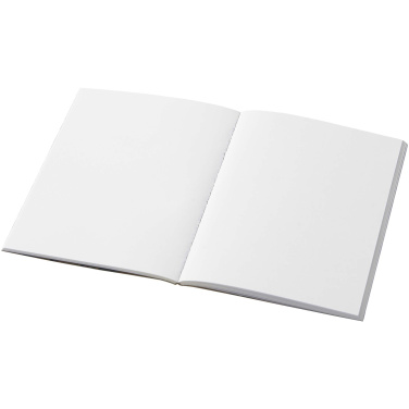 Logo trade promotional items picture of: Novella Austen A6 recycled soft cover kraft notebook - 50 sheets