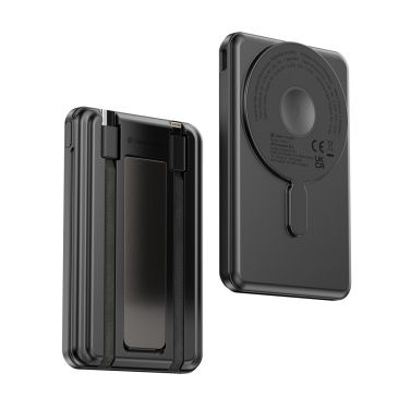 Logotrade promotional giveaway image of: Urban Vitamin Redwood 5in1 5000mah 20W PD magnetic powerbank
