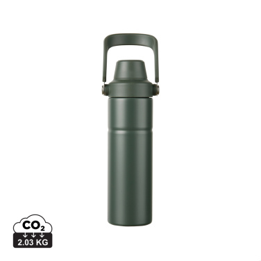 Logo trade advertising products image of: Baltimore trek RCS recycled SS bottle 600 ML