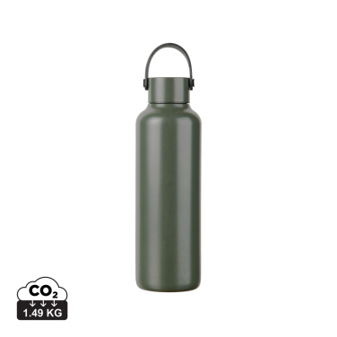 Logotrade promotional giveaway image of: Baltimore RCS recycled SS bottle 600 ML