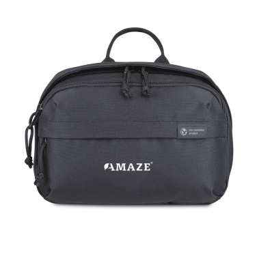 Logo trade promotional item photo of: Renew AWARE™ rPET Toiletry Bag