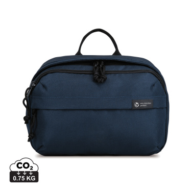Logo trade promotional items image of: Renew AWARE™ rPET Toiletry Bag
