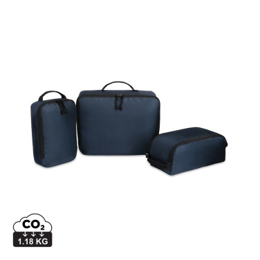 Logo trade advertising products picture of: Renew AWARE™ rPET 3 Piece Packing Cube Set