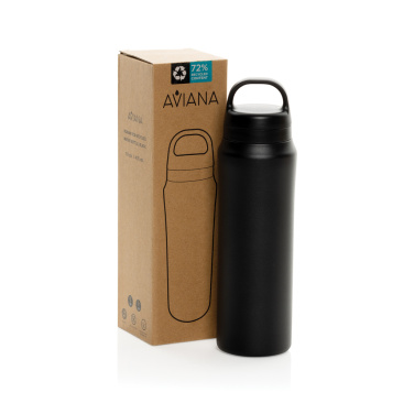 Logo trade promotional item photo of: Aviana™ Rowan RCS Recycled Water Bottle 470 ML