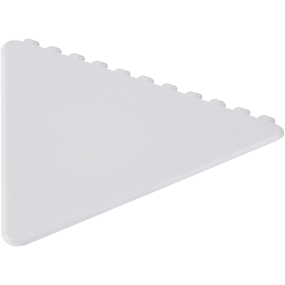 Logo trade corporate gifts picture of: Frosty triangular recycled plastic ice scraper