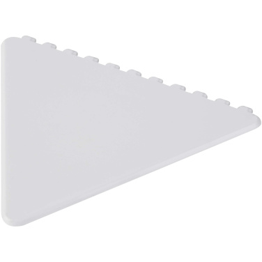 Logo trade promotional items image of: Frosty triangular recycled plastic ice scraper