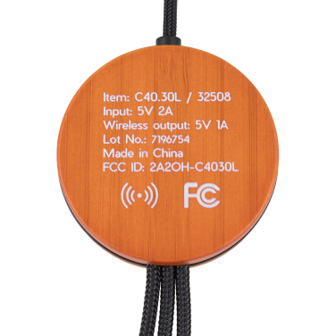 Logotrade promotional giveaway picture of: Big cable 4in1 with illuminated logo - i5w