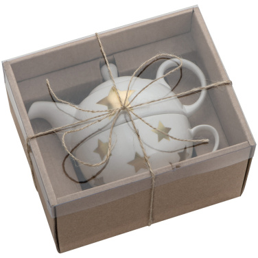 Logo trade corporate gift photo of: Porcelain tea set