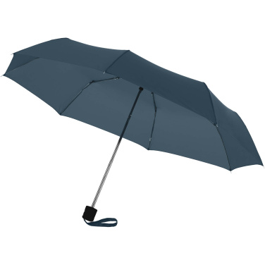 Logo trade promotional giveaways image of: Ida 21.5" foldable umbrella