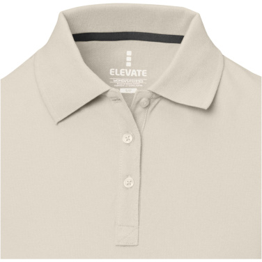 Logo trade promotional merchandise picture of: Calgary short sleeve women's polo