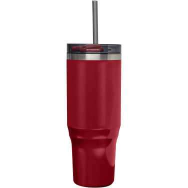 Logotrade business gifts photo of: Melbourne 1200 ml RCS certified insulated tumbler with straw