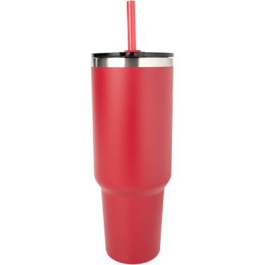 Logotrade promotional merchandise image of: Sydney 1200 ml copper vacuum insulated tumbler with straw