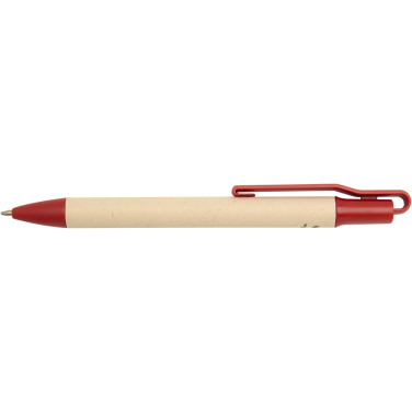 Logotrade promotional item picture of: Liliana sugarcane paper ballpoint pen (blue ink)
